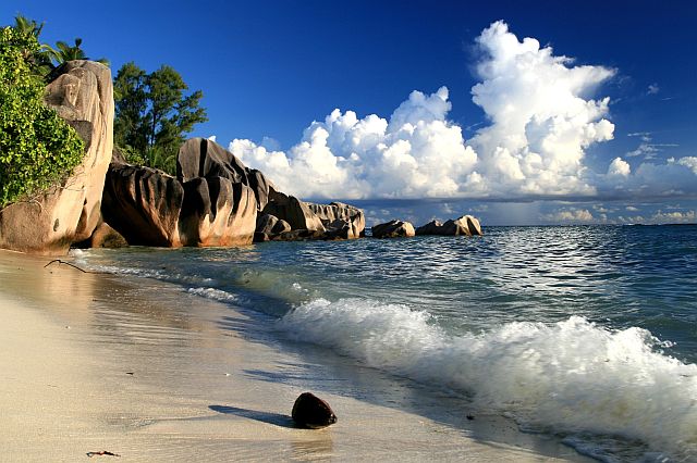 Süd-Ende der Anse Source d'Argent?